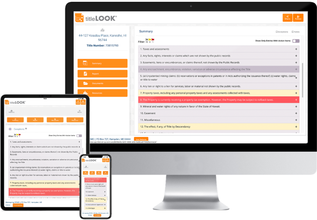 titleLOOK® Announces New Title Review & Reporting Automation